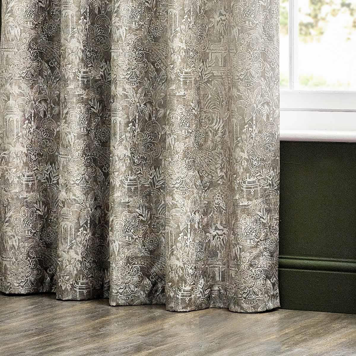 Bengal Jungle Eyelet Curtains by Wylder Tropics