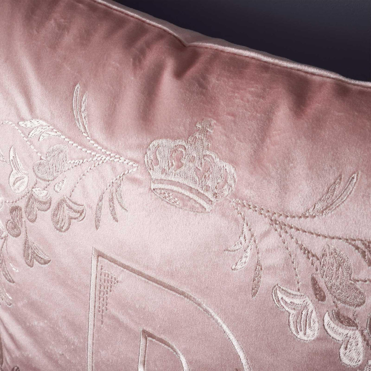 Catherine Lansfield Bridgerton Regency Crown Filled Cushion 45cm x 45cm 3