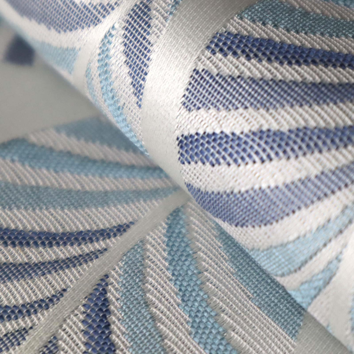 Metz Blue Made To Measure Curtains by Style Furnishings