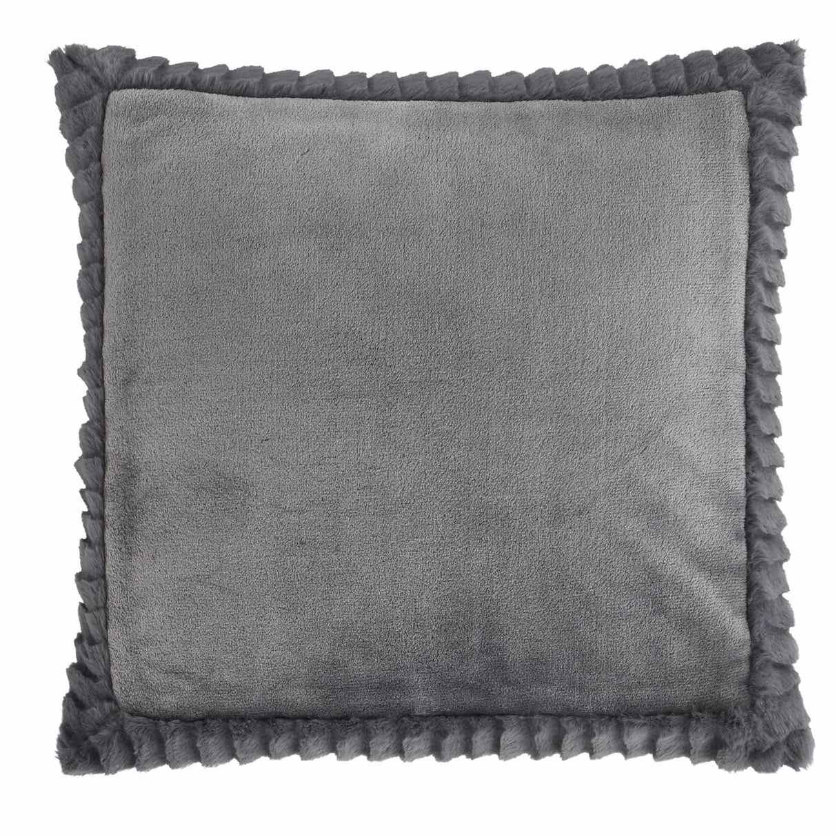 Catherine Lansfield Filled Cushion Winter Warmers 55cm x 55cm - Charcoal