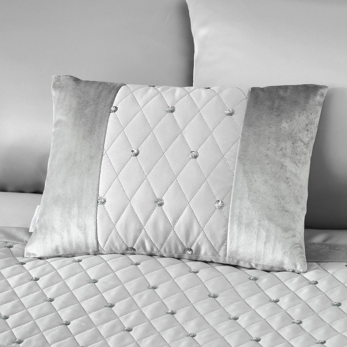 Catherine Lansfield Sequin Cluster Filled Cushion 30cm x 40cm 5