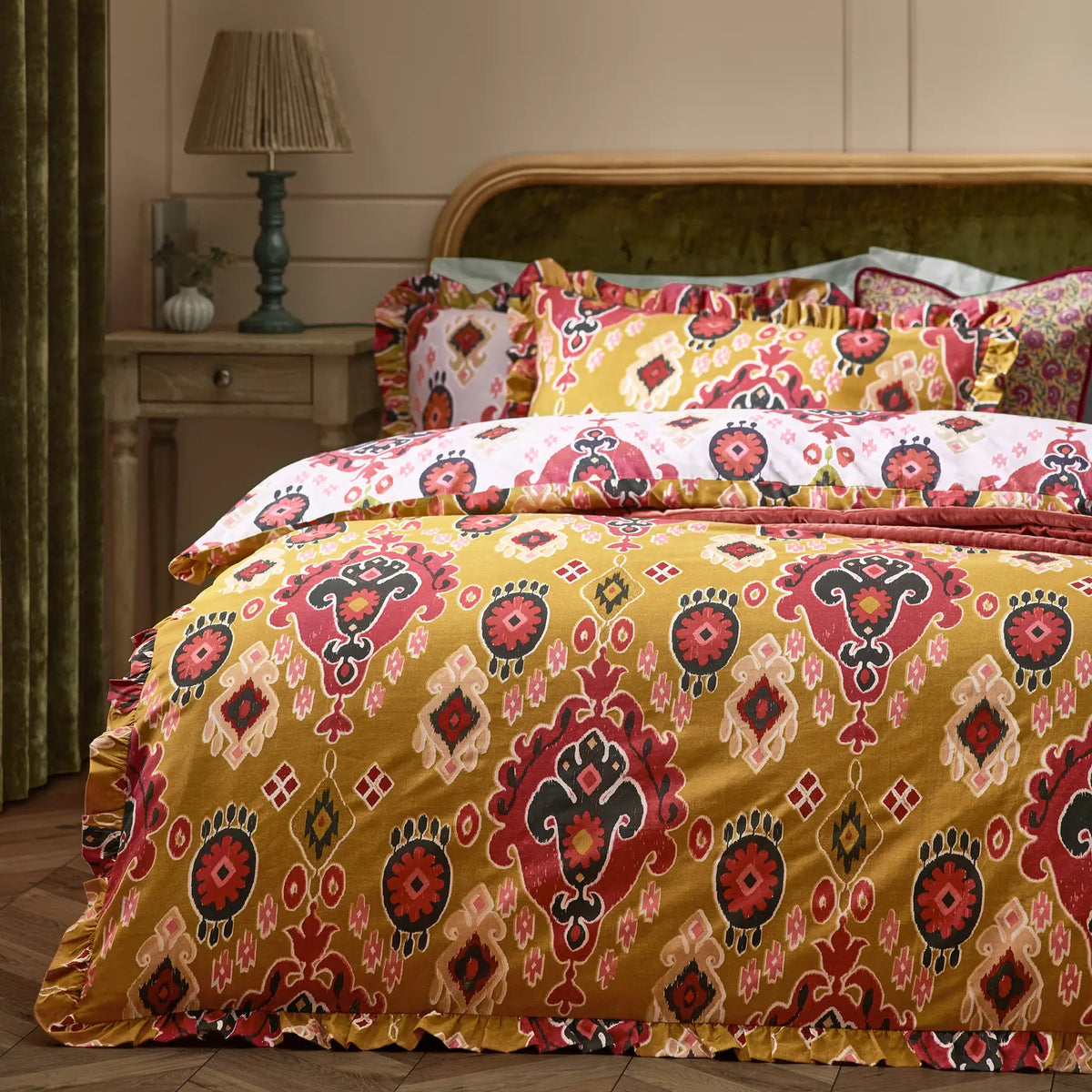 Dawson Amber Duvet Cover Bedding Set - additional product view 1