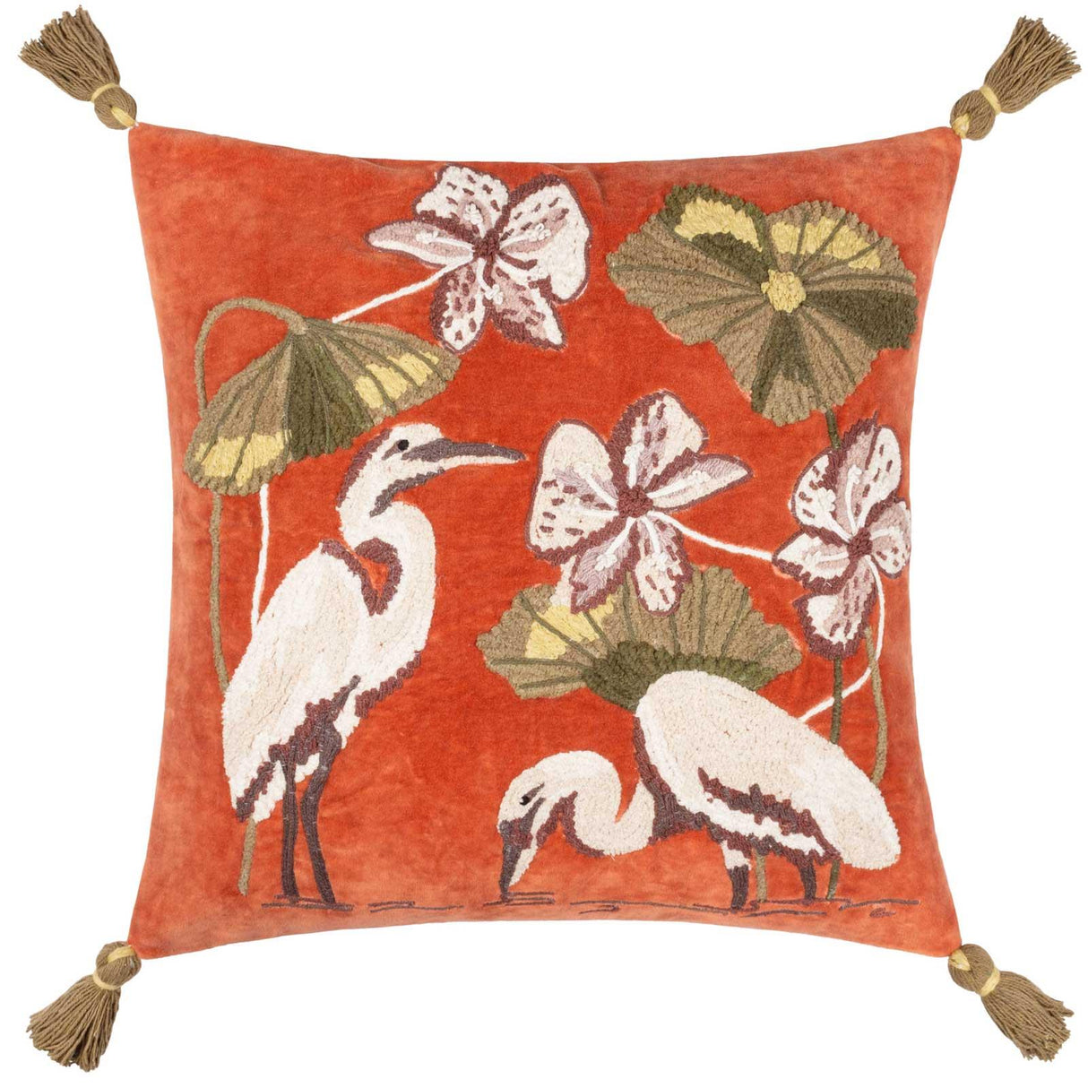 Kushiro Cushion Cover 20" x 20" (50cm x 50cm) by Wylder Tropics 3