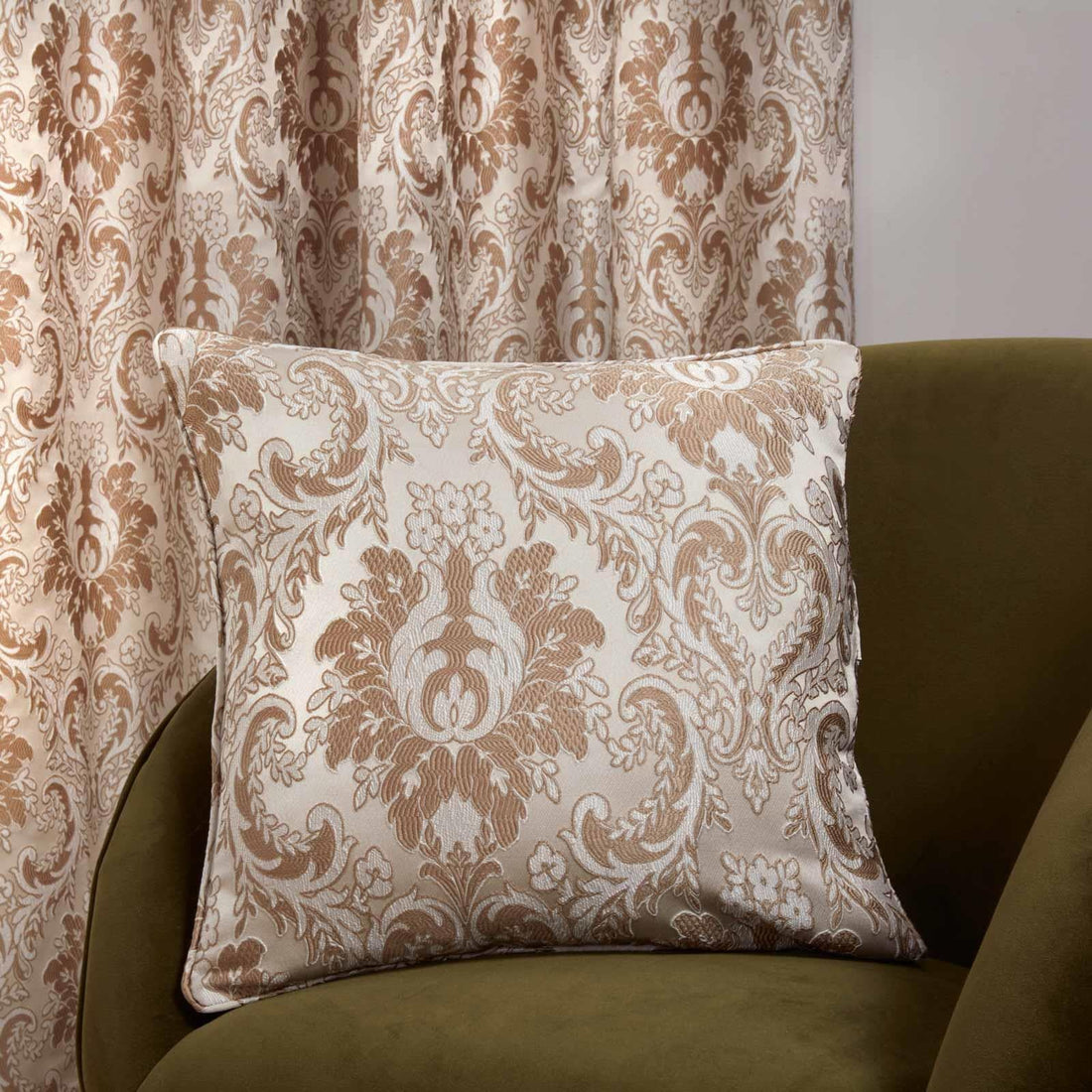 Tegola Latte Cushion Cover 45cm x 45cm
