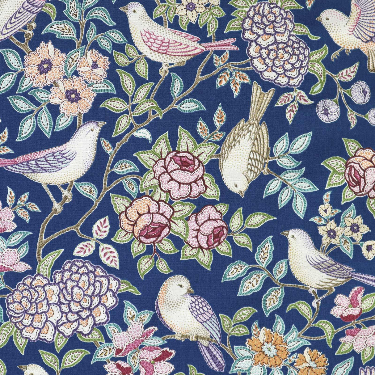 Heritage Midnight Made To Measure Roman Blind by Style Furnishings