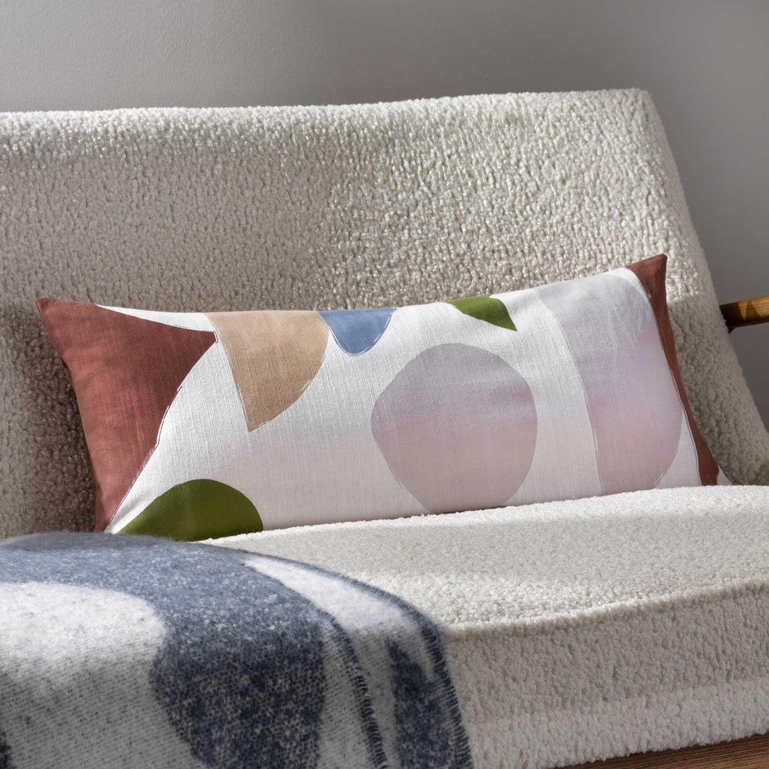 Meta Rectangular Cushion 100% Cotton