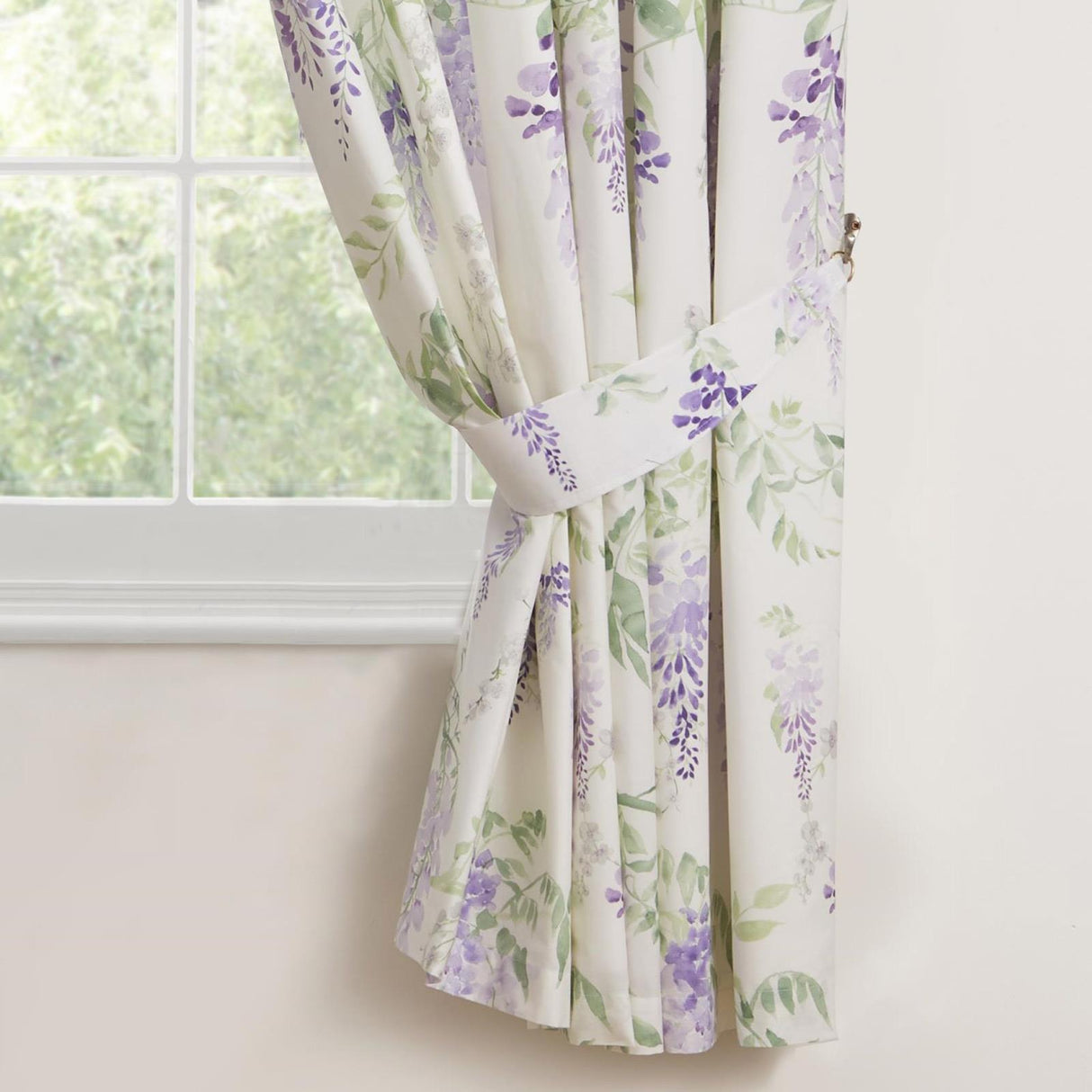 Wisteria Pencil Pleat Tape Top Lined Curtains by Dreams & Drapes Design