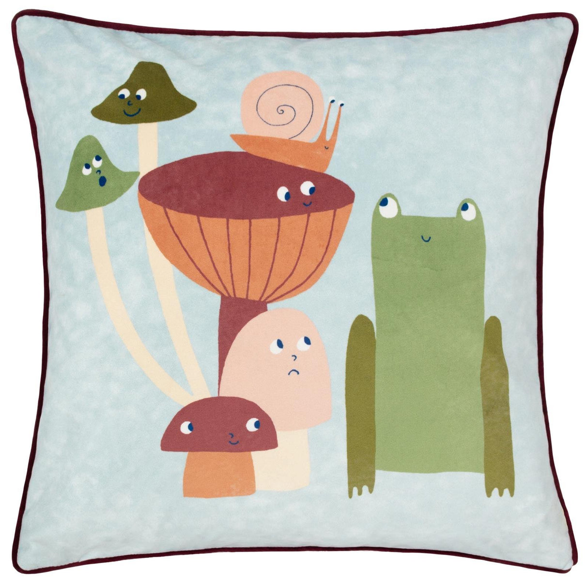 Fun Guys Friends Cushion by little furn. 2