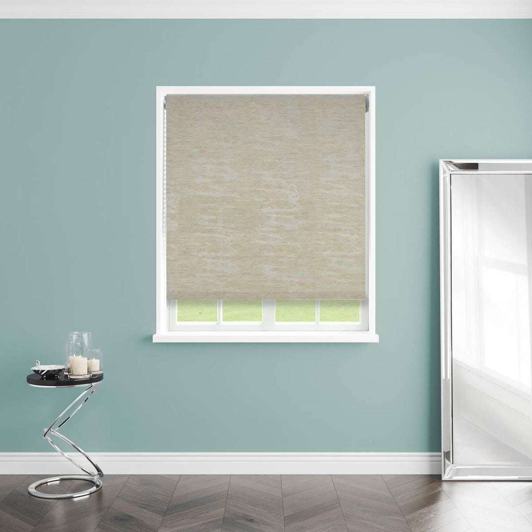 Delphi Made to Measure Roller Blind (Dim Out) Beige - Ideal