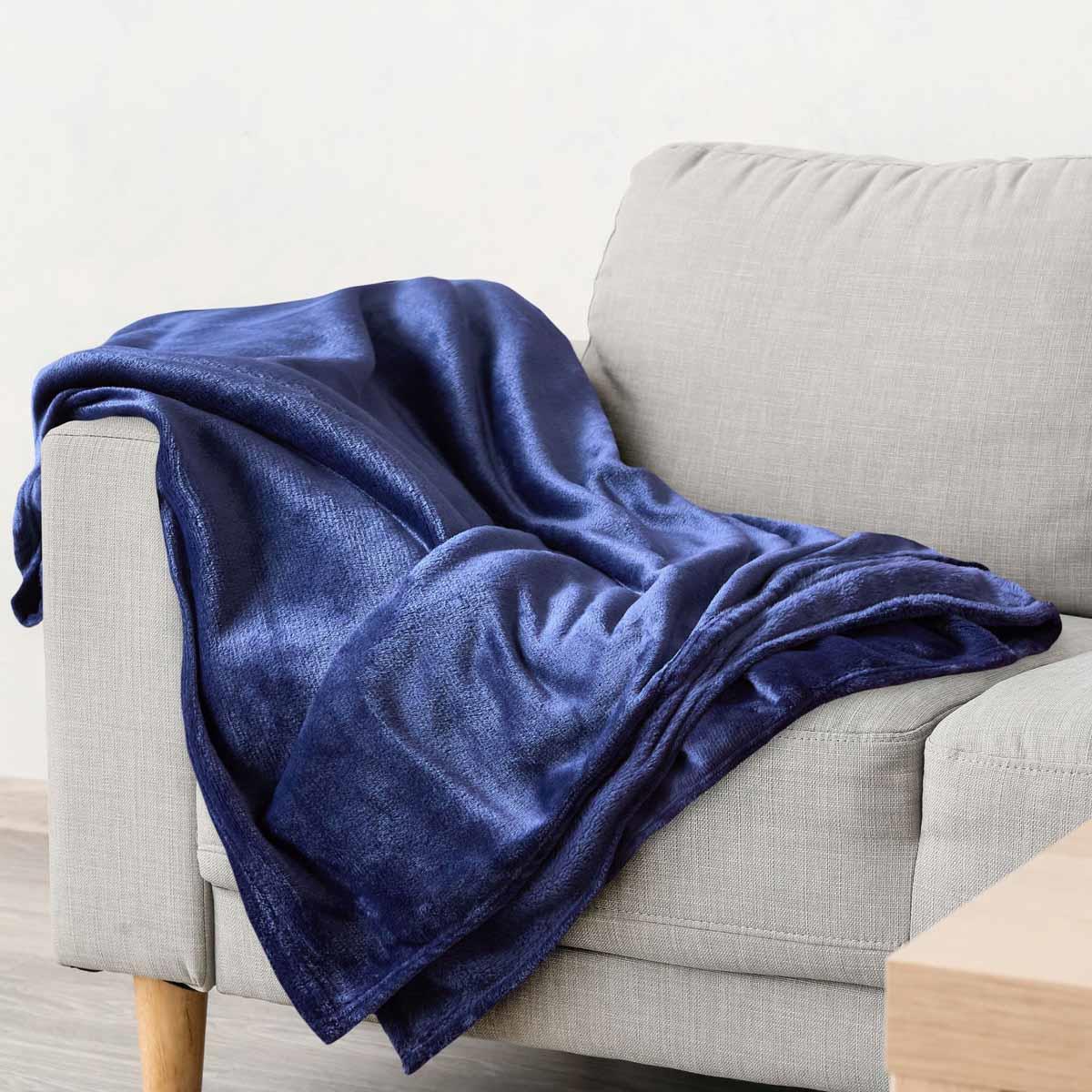 Snug Flannel Fleece Blanket Super Soft Throw by Emma Barclay