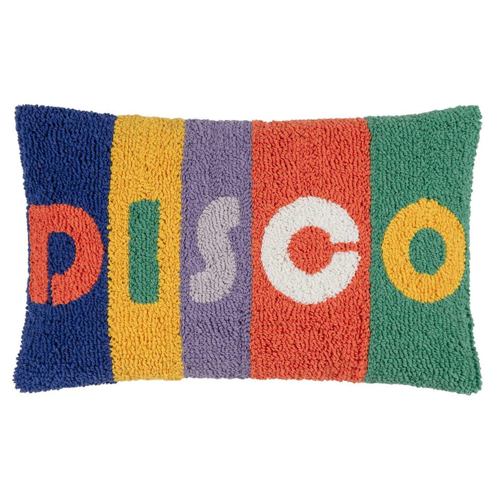 Disco Multicolour Knitted Cushion Cover 12" x 20" - Ideal