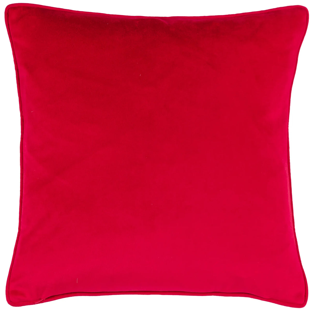 Ditsy Festive Reindeer Velvet Piped Cushion Cover Multi 45 x 45cm - image 3