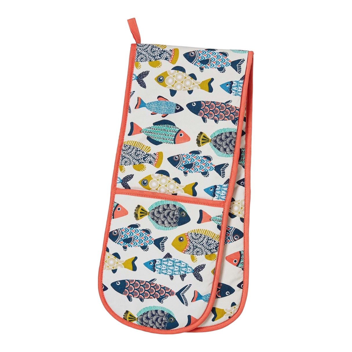 Aquarium Luxury Cotton Double Oven Glove Oven Gloves Ulster Weavers