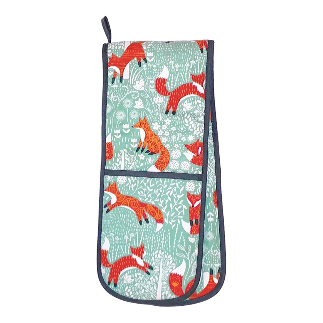Ulster Weavers Foraging Fox 100% Cotton Floral Double Oven Glove