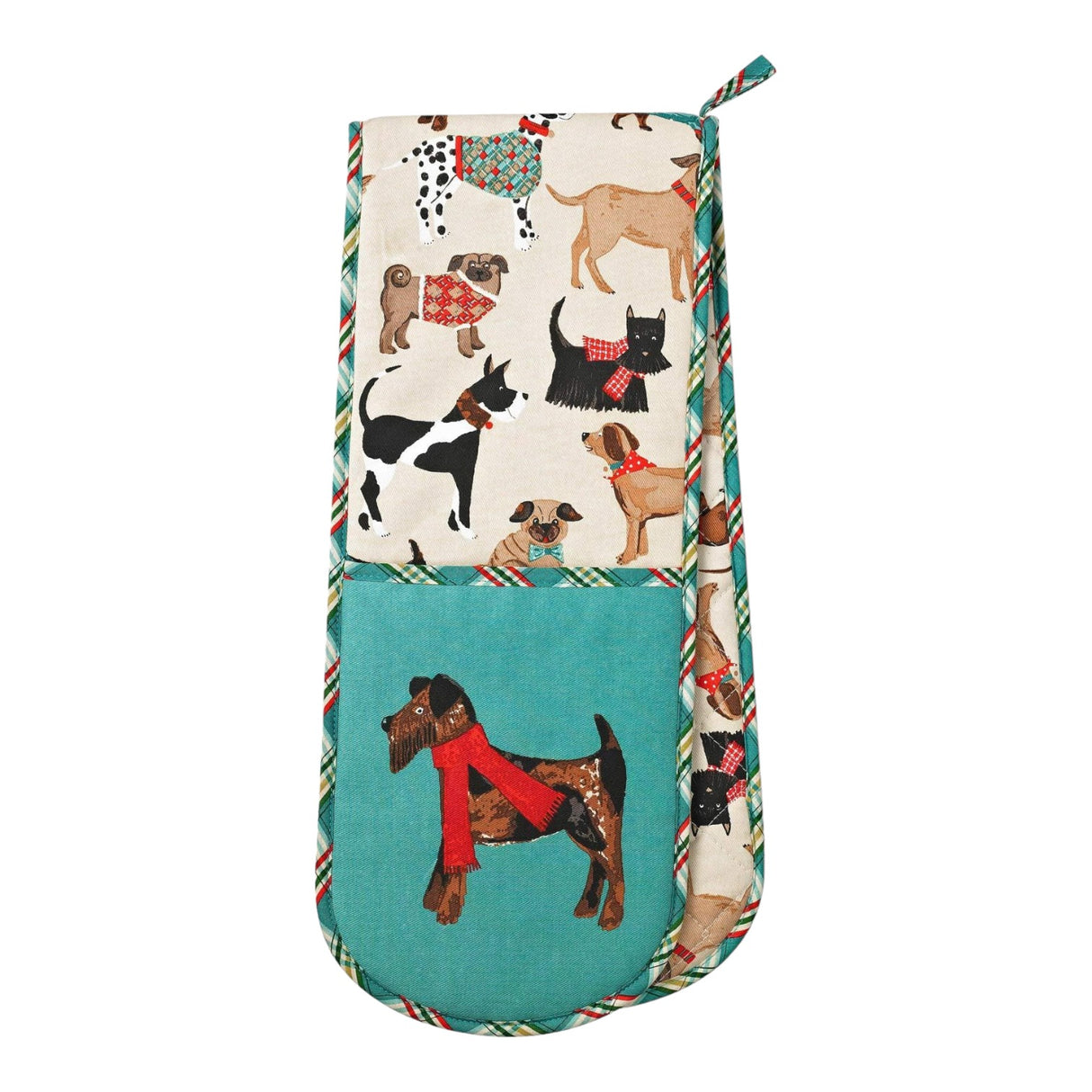 Hound Dog Luxury Cotton Double Oven Glove Oven Gloves Ulster Weavers