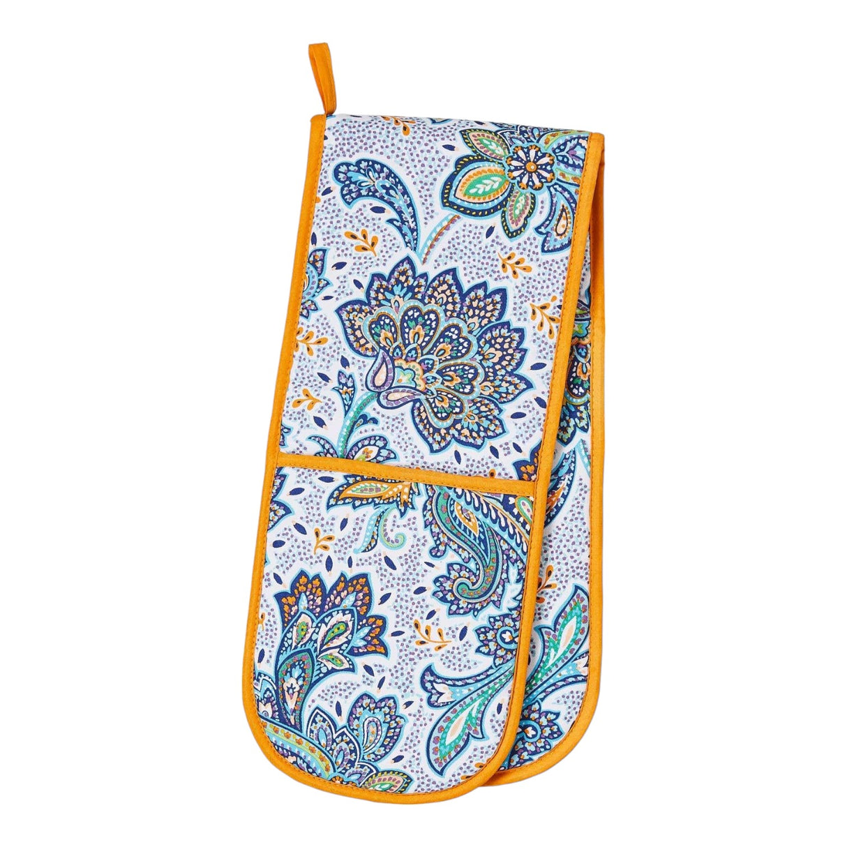 Italian Paisley Luxury Cotton Double Oven Glove Oven Gloves Ulster Weavers