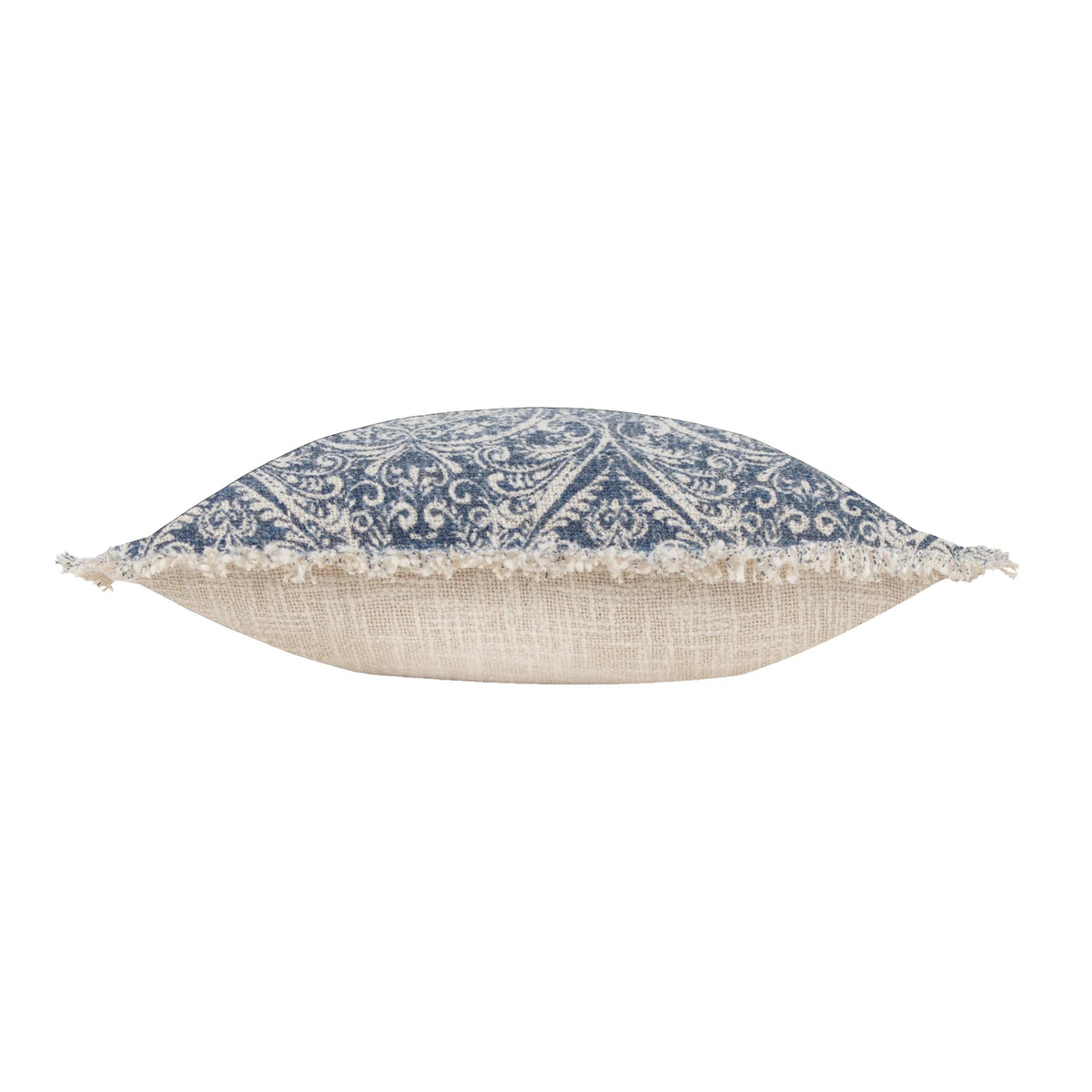Durelle 100% Cotton Delph Blue Cushion Cover or Filled Cushion 50cm x 50cm - additional product view 3