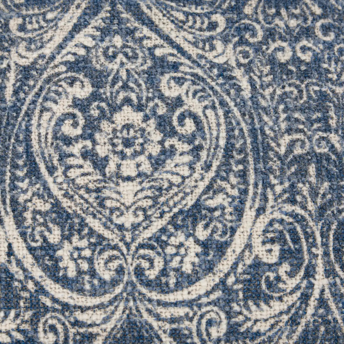 Durelle 100% Cotton Delph Blue Cushion Cover or Filled Cushion 50cm x 50cm - additional product view 4