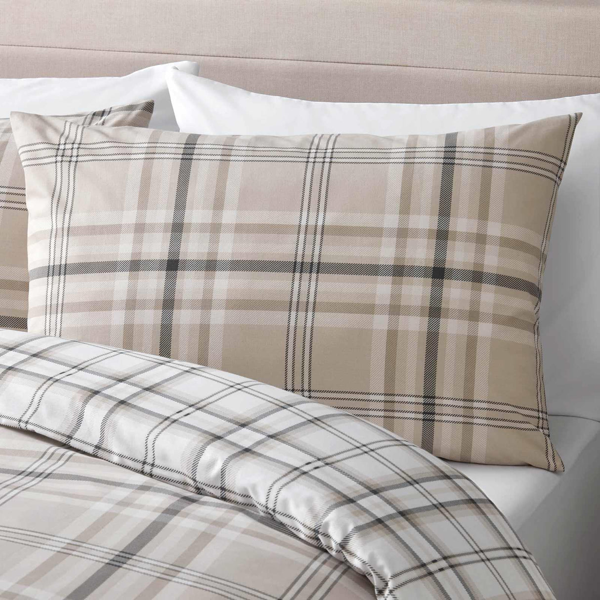 Kelso Check Duvet Cover Set by Catherine Lansfield