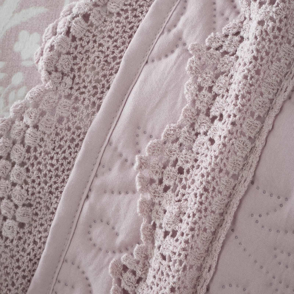 Catherine Lansfield Bridgerton Silhouette Lace Bedspread 2