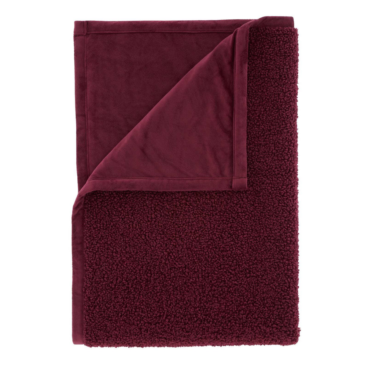 So Soft Velvet Bouclé Throw Blanket 130cm x 170cm by Catherine Lansfield