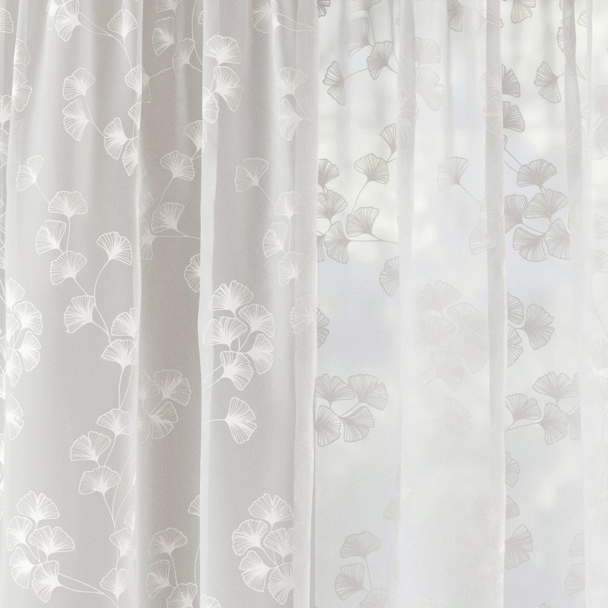 Delilah Voile Curtain Panel by Enhanced Living