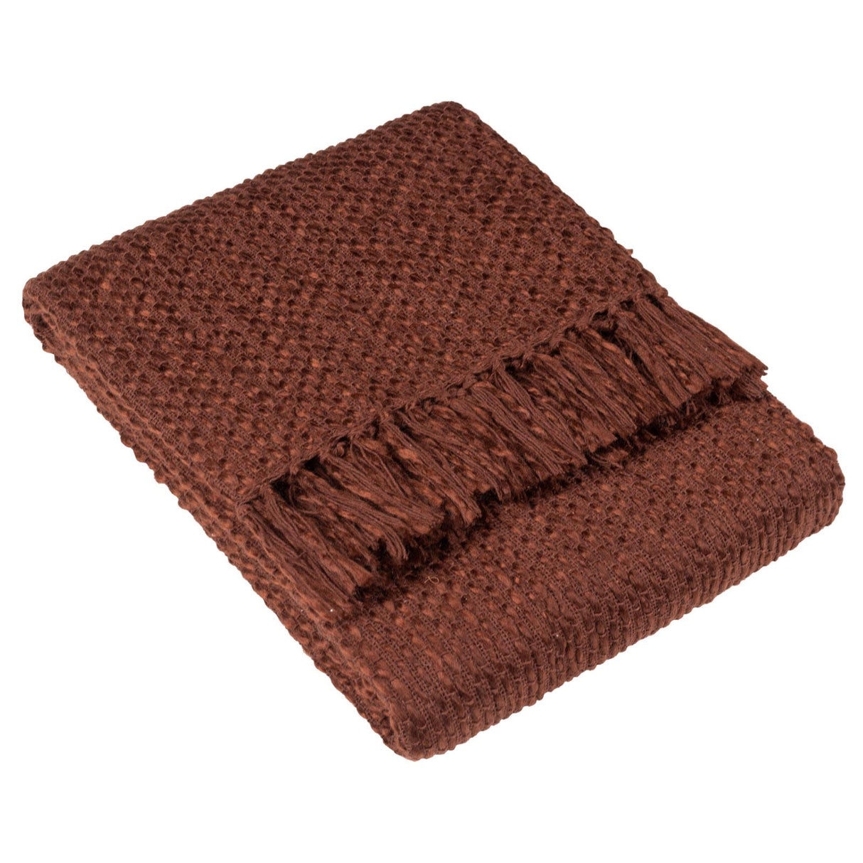 Morni Woven Fringed Throw by furn.