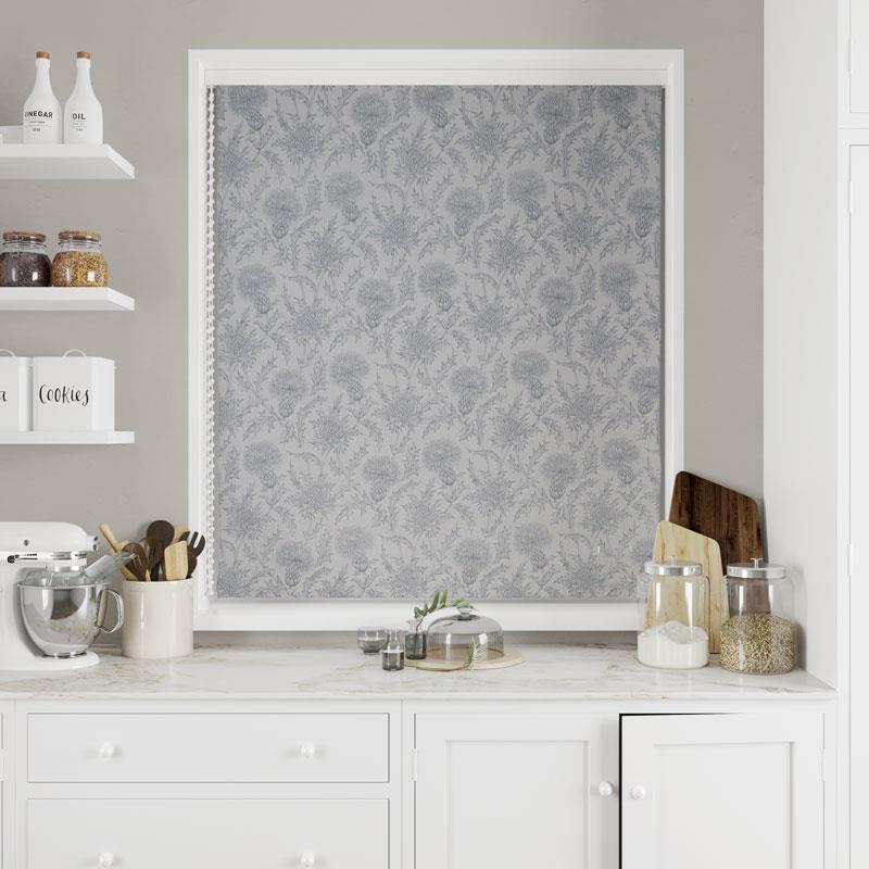 Carlina Dusk Made To Measure Roman Blind by Style Furnishings