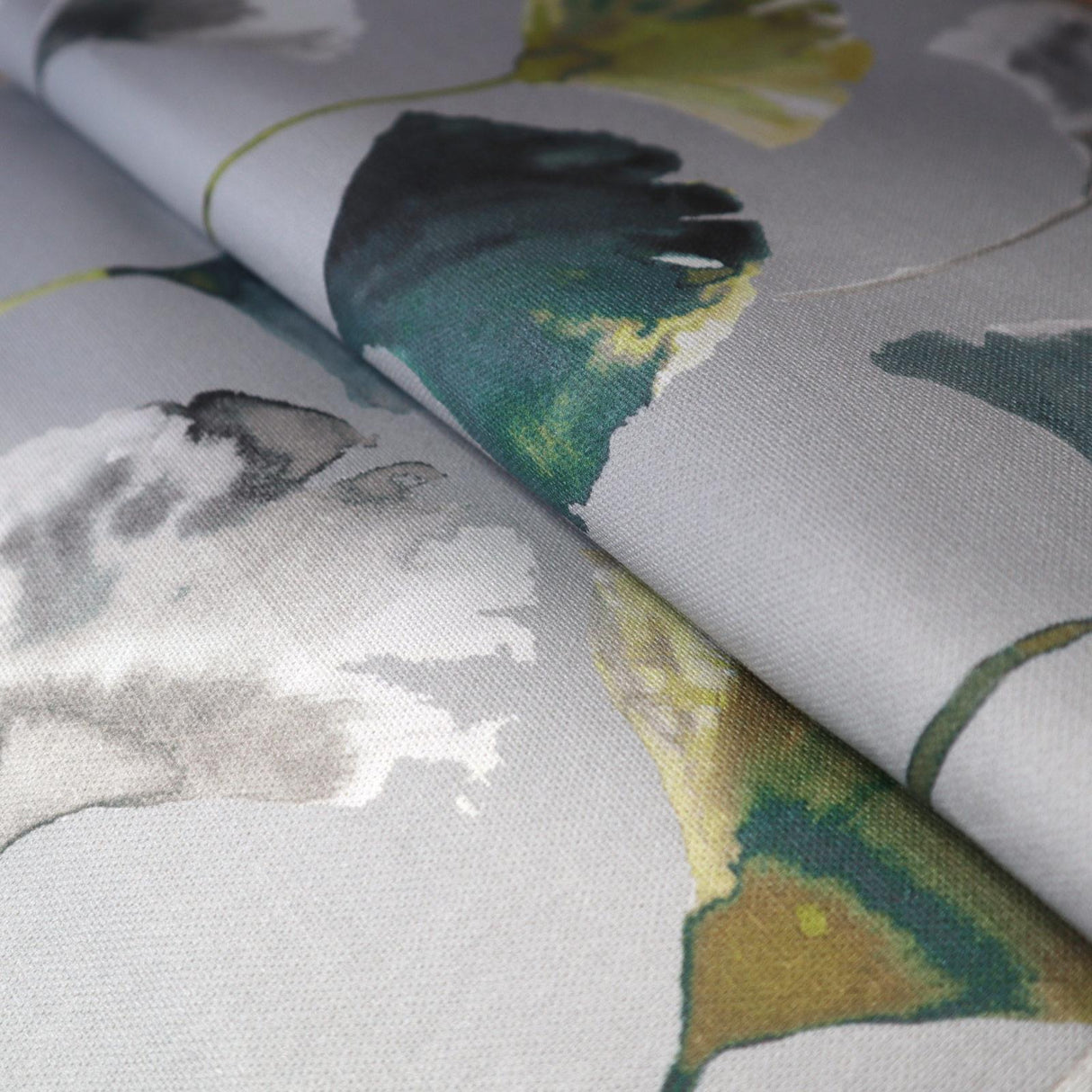 Ginko Chartreuse Made To Measure Roman Blind by Style Furnishings