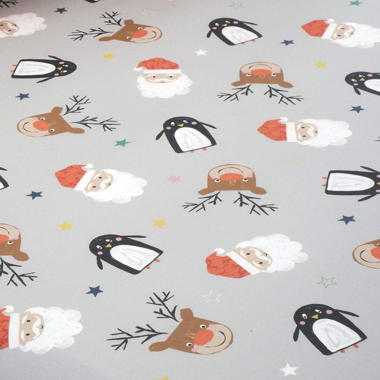 Christmas Ho Ho Ho Fitted Sheet by Bedlam