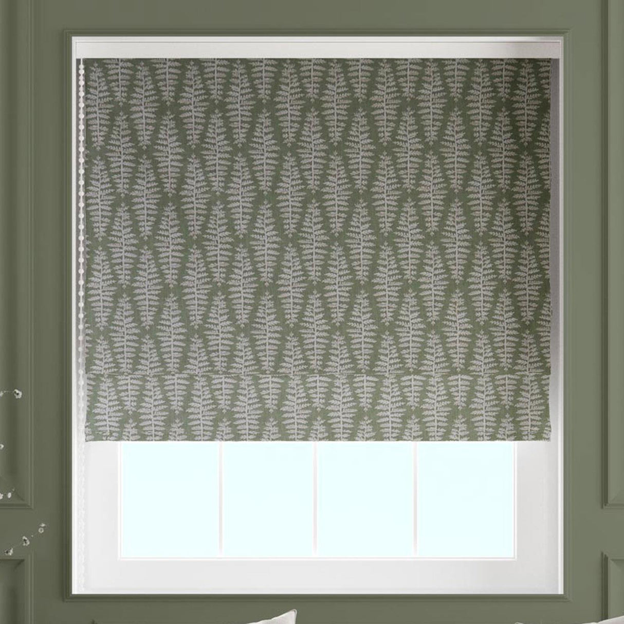 Fernia Fern Made To Measure Roman Blind by Style Furnishings