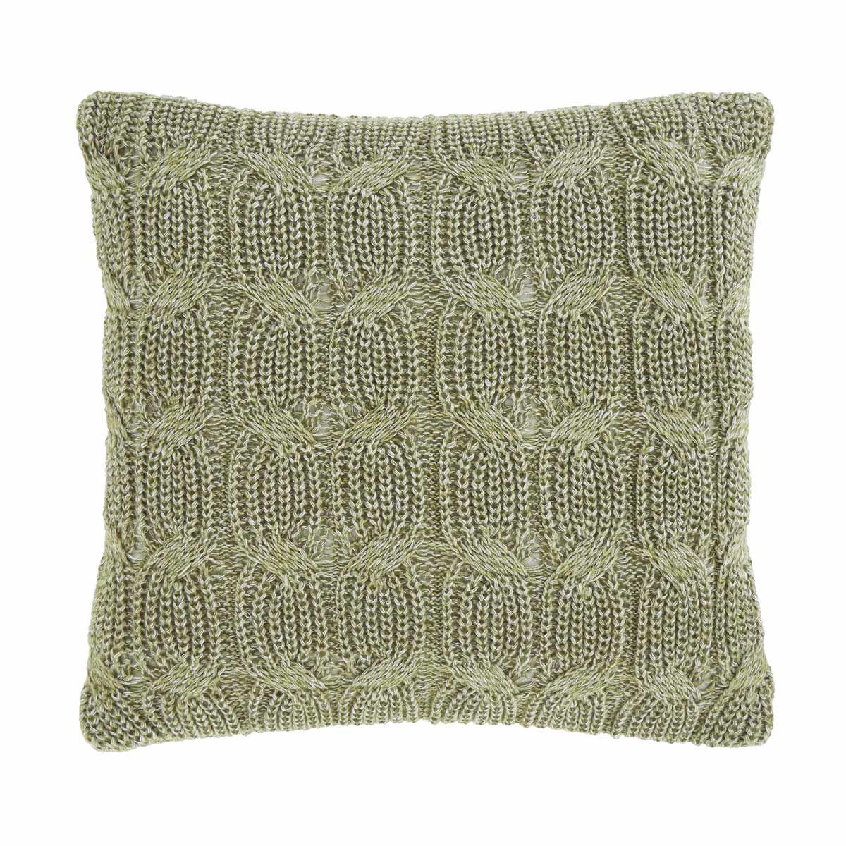 Catherine Lansfield Chunky Marl Knit Filled Cushion 45cm x 45cm 11