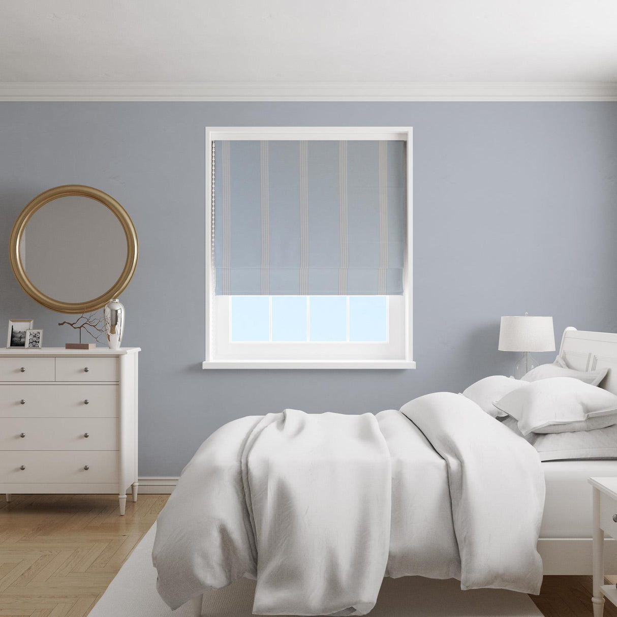 Banda Lunar Made To Measure Roman Blind by Style Furnishings