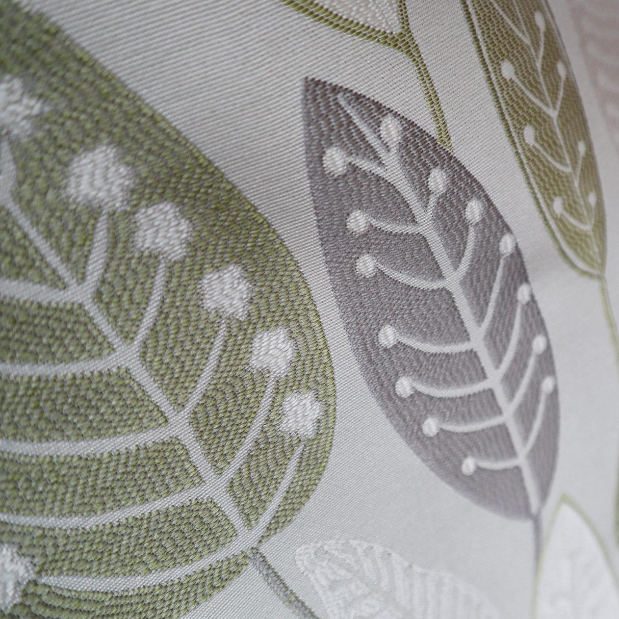 Lettermore Green Made to Measure Roman Blind by Style Furnishings