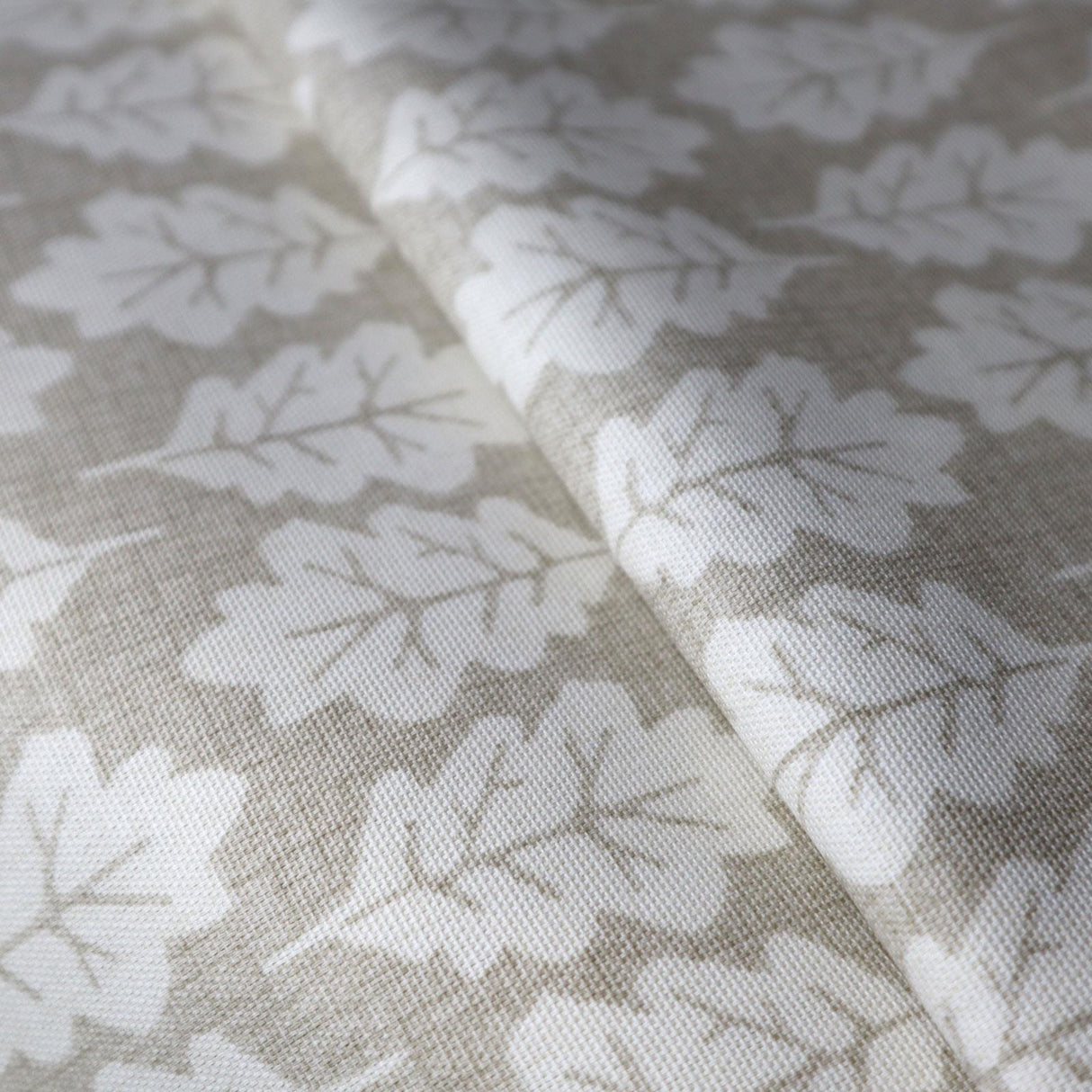 Oak Leaf Nougat Made To Measure Roman Blind by Style Furnishings