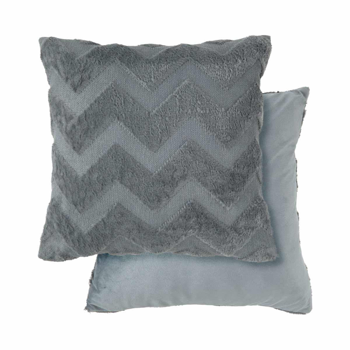 Nyla Zig Zag Cushion Cover 17x17" (43x43cm) by Emma Barclay 11