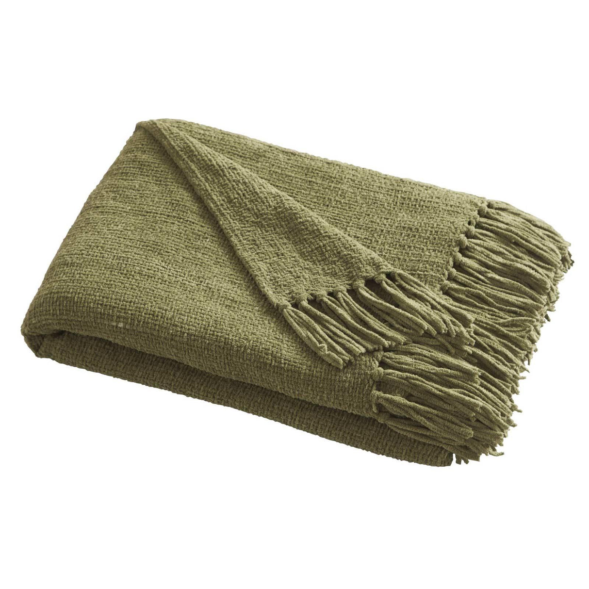 Textured Chenille Throw Blanket 130cm x 180cm by Appletree Loft