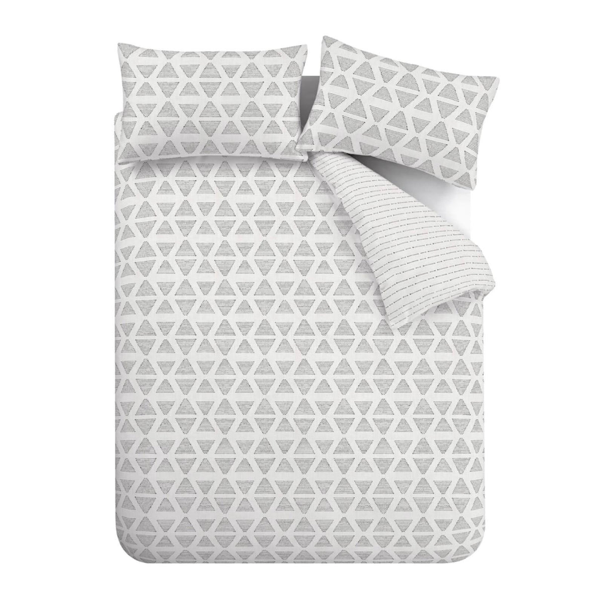 Tufted Print Duvet Cover Set