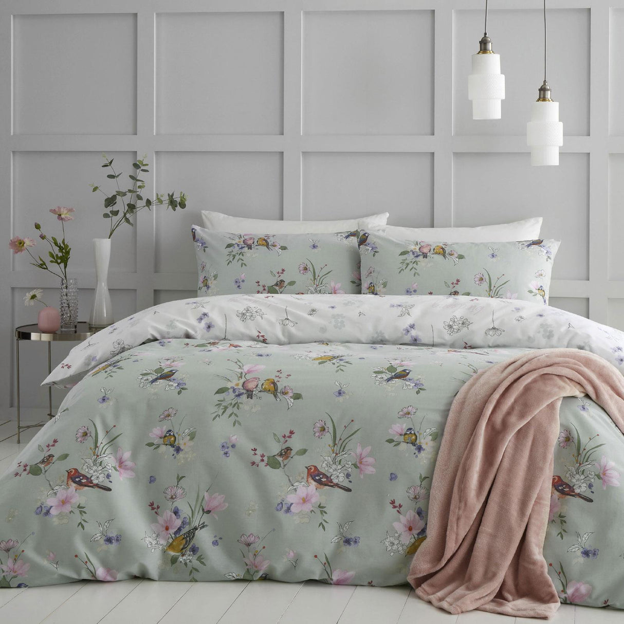 Songbird Duvet Cover Set by Catherine Lansfield