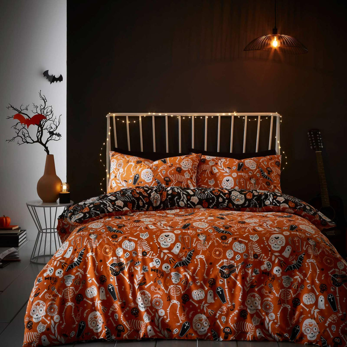 Day of the Dead Duvet Cover Set by Bedlam