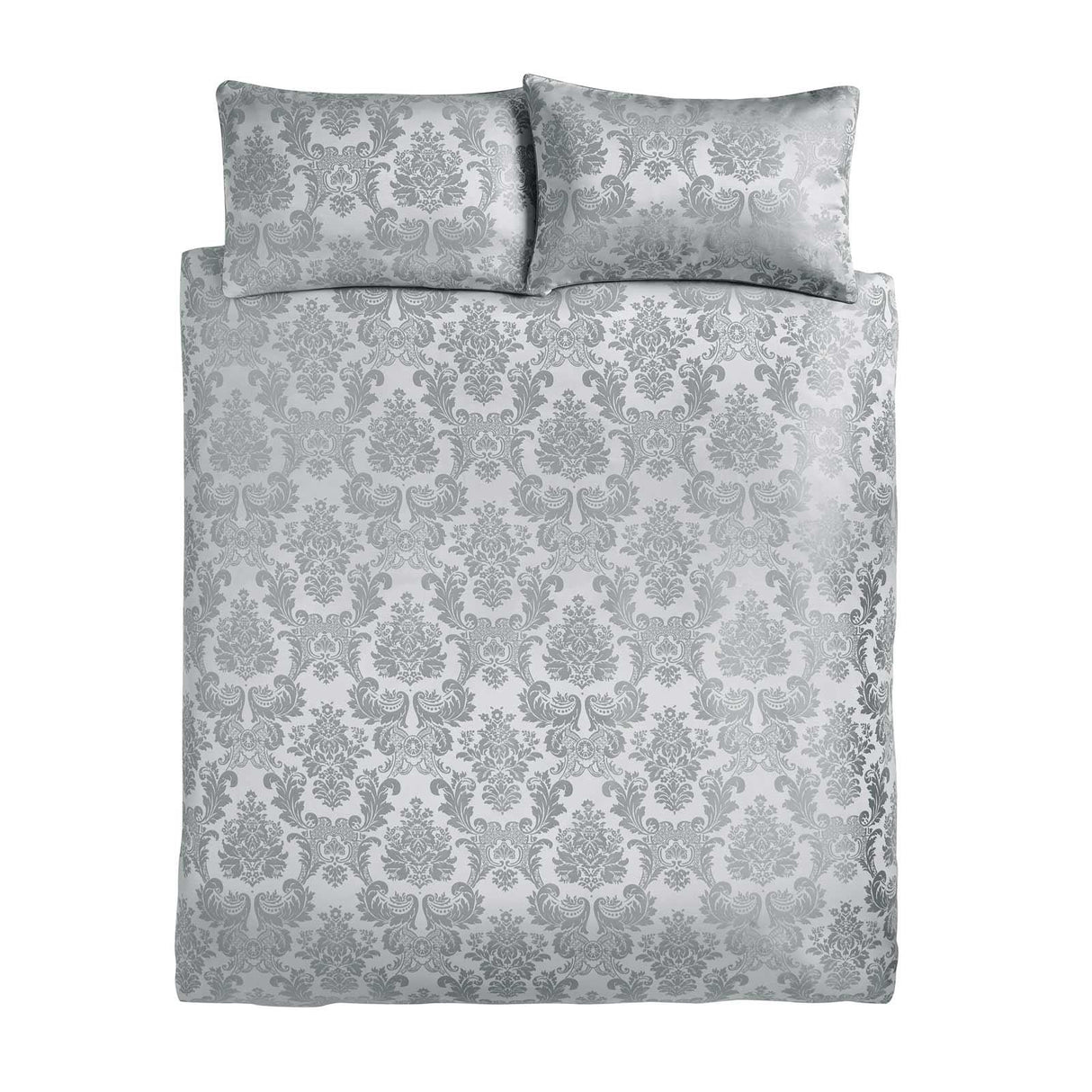 Damask Jacquard Duvet Cover Set by Catherine Lansfield