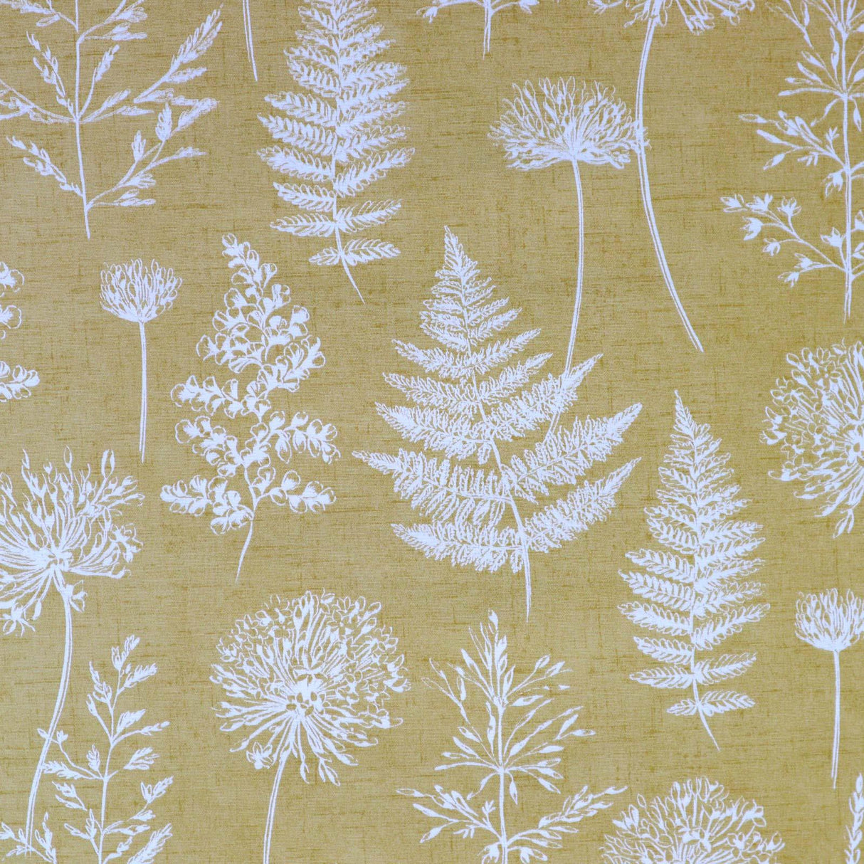 Chervil Mustard Made To Measure Roman Blind by Style Furnishings