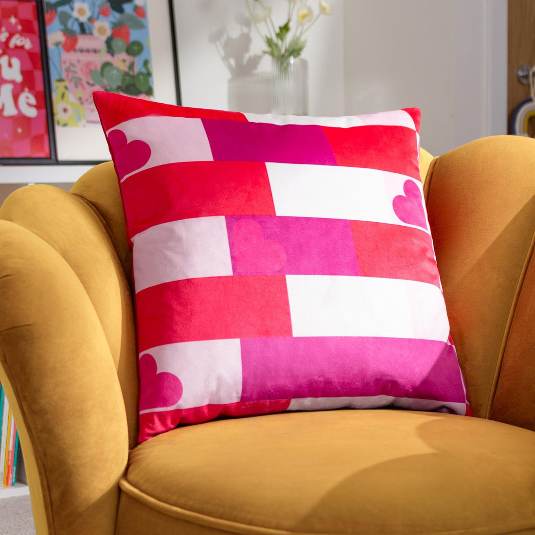 Big Love Velvet Cushion Cover