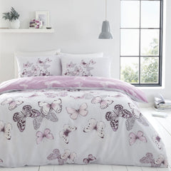 Catherine Lansfield Scatter Butterfly Duvet Cover Set
