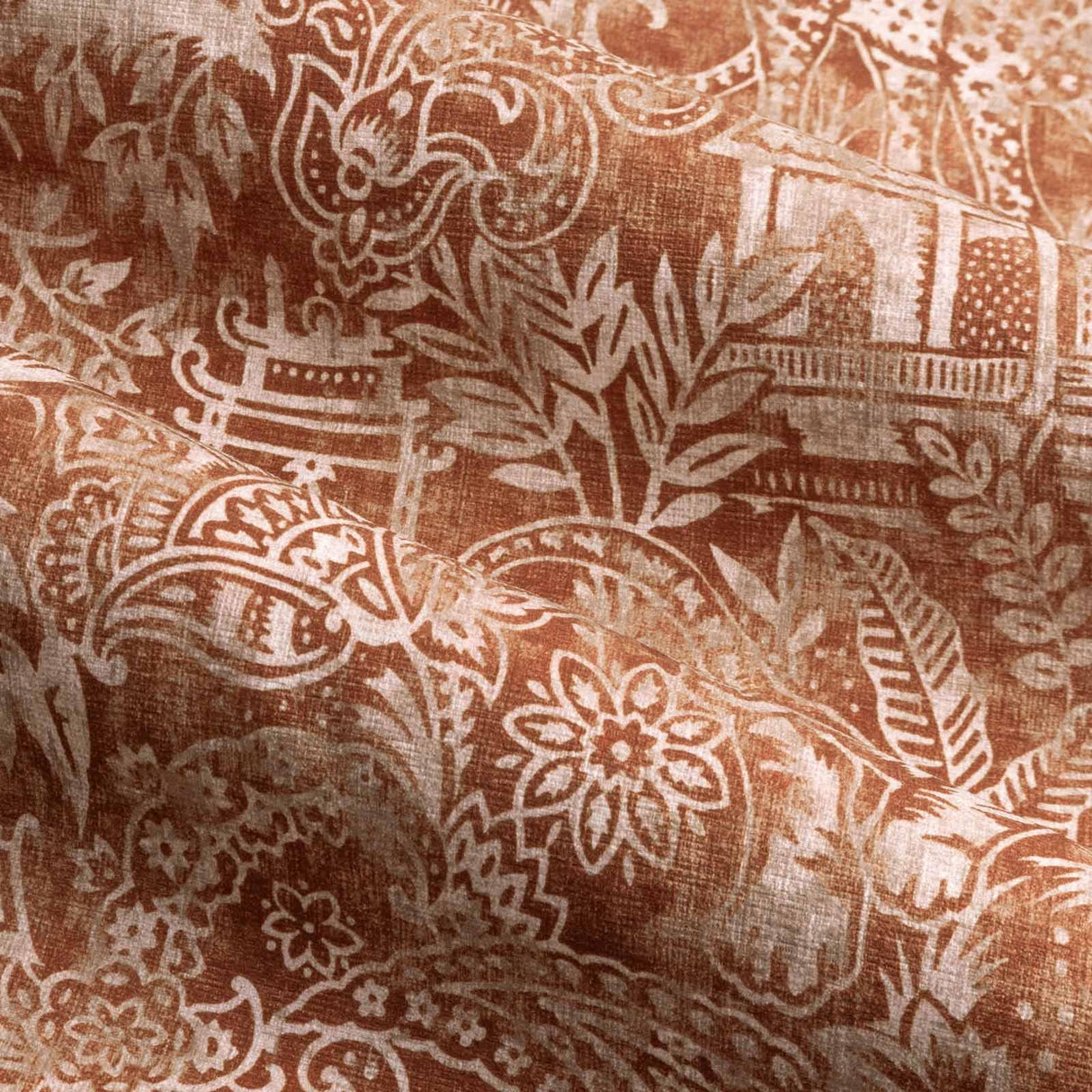 Bengal Jungle Eyelet Curtains by Wylder Tropics