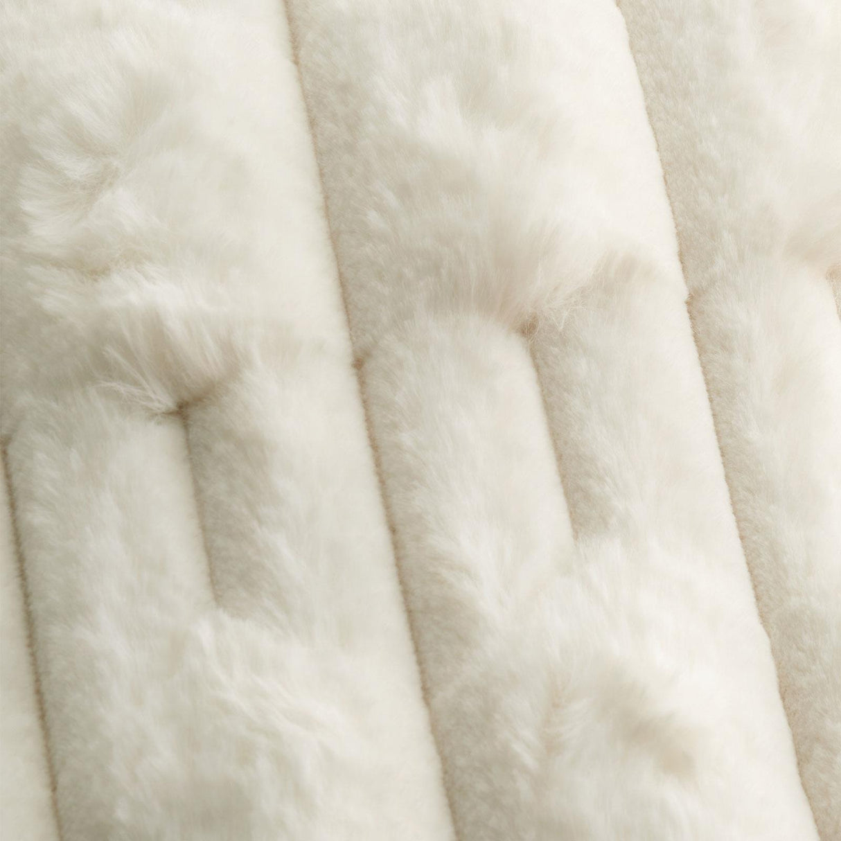 Bianca Carved Faux Fur Filled Cushion 50cm x 50cm 16