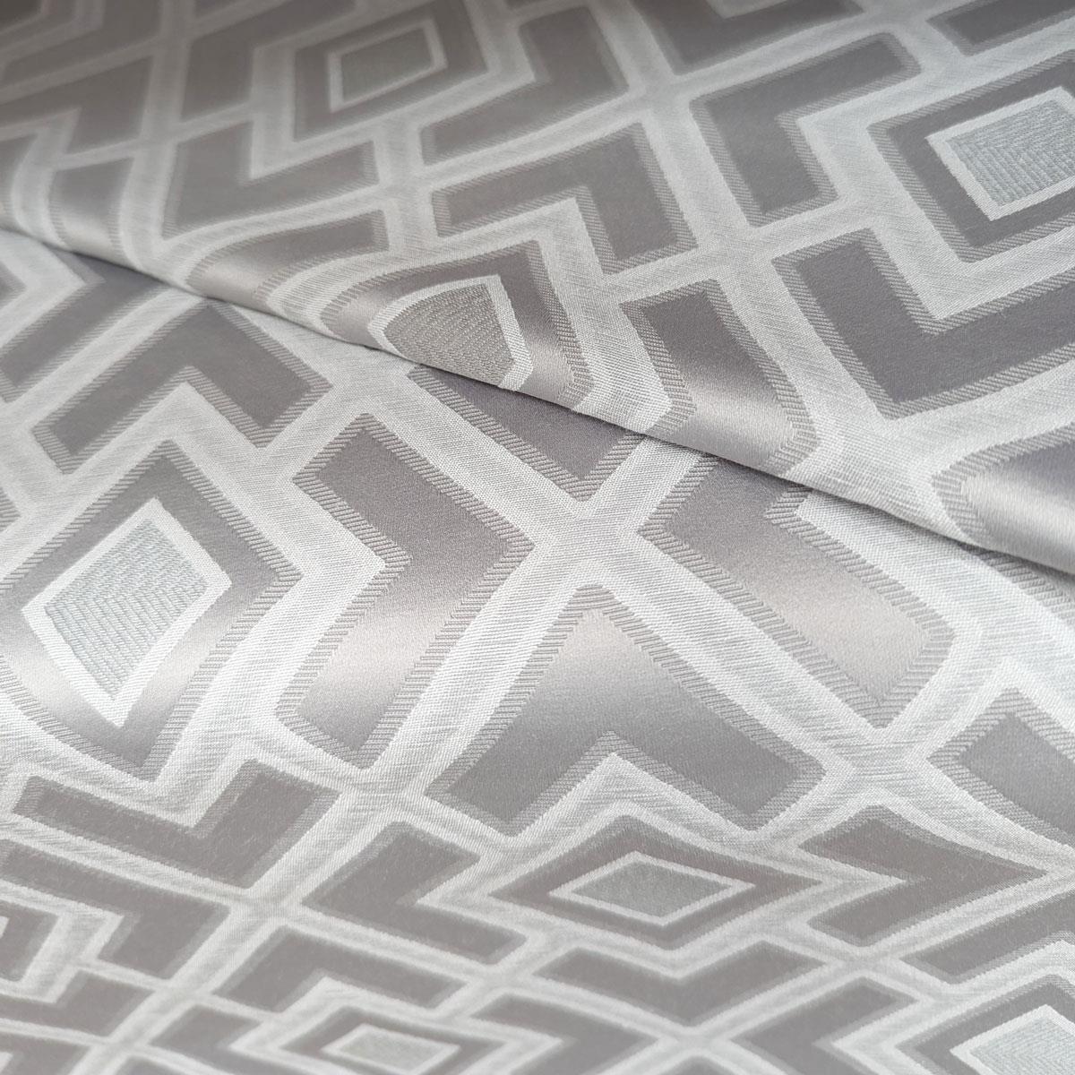 Parapet Chrome Made To Measure Roman Blind by Style Furnishings