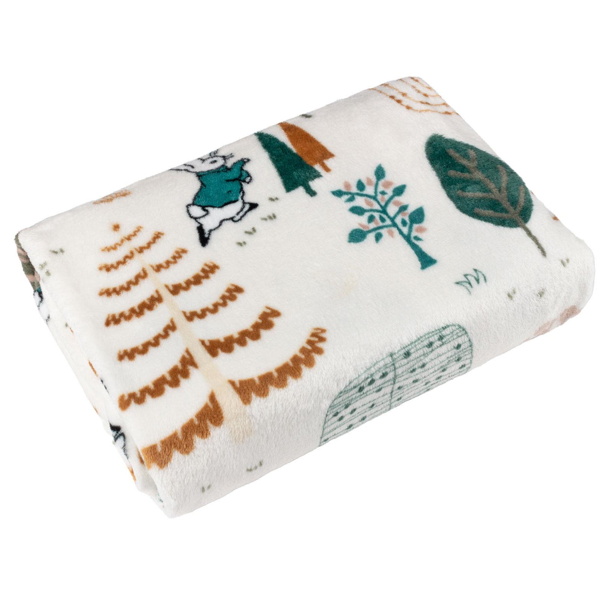 Scandi Woods Fleece Throw by Peter Rabbit™