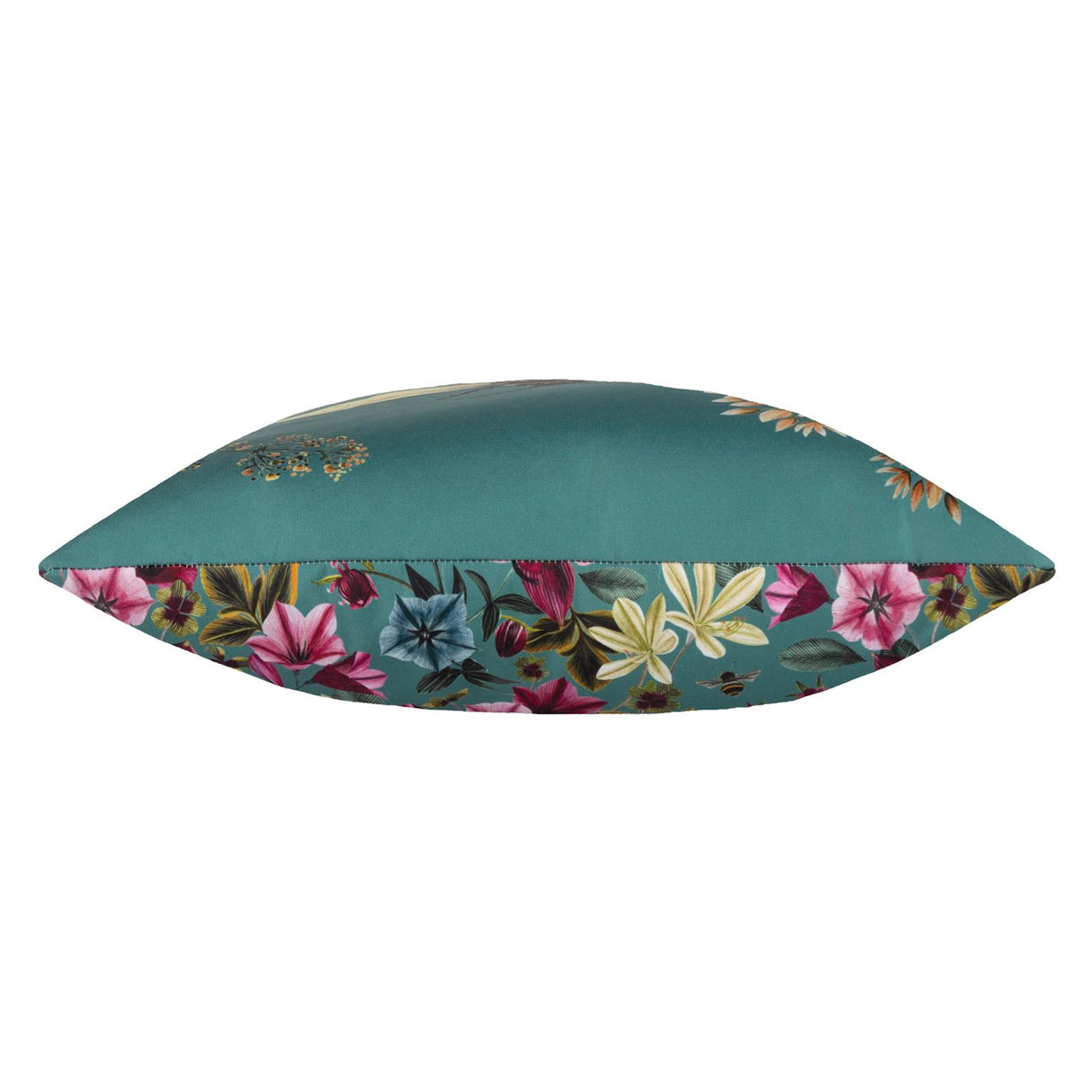 Midnight Garden Bee Outdoor Cushion Cover 17" x 17" by Wylder 5