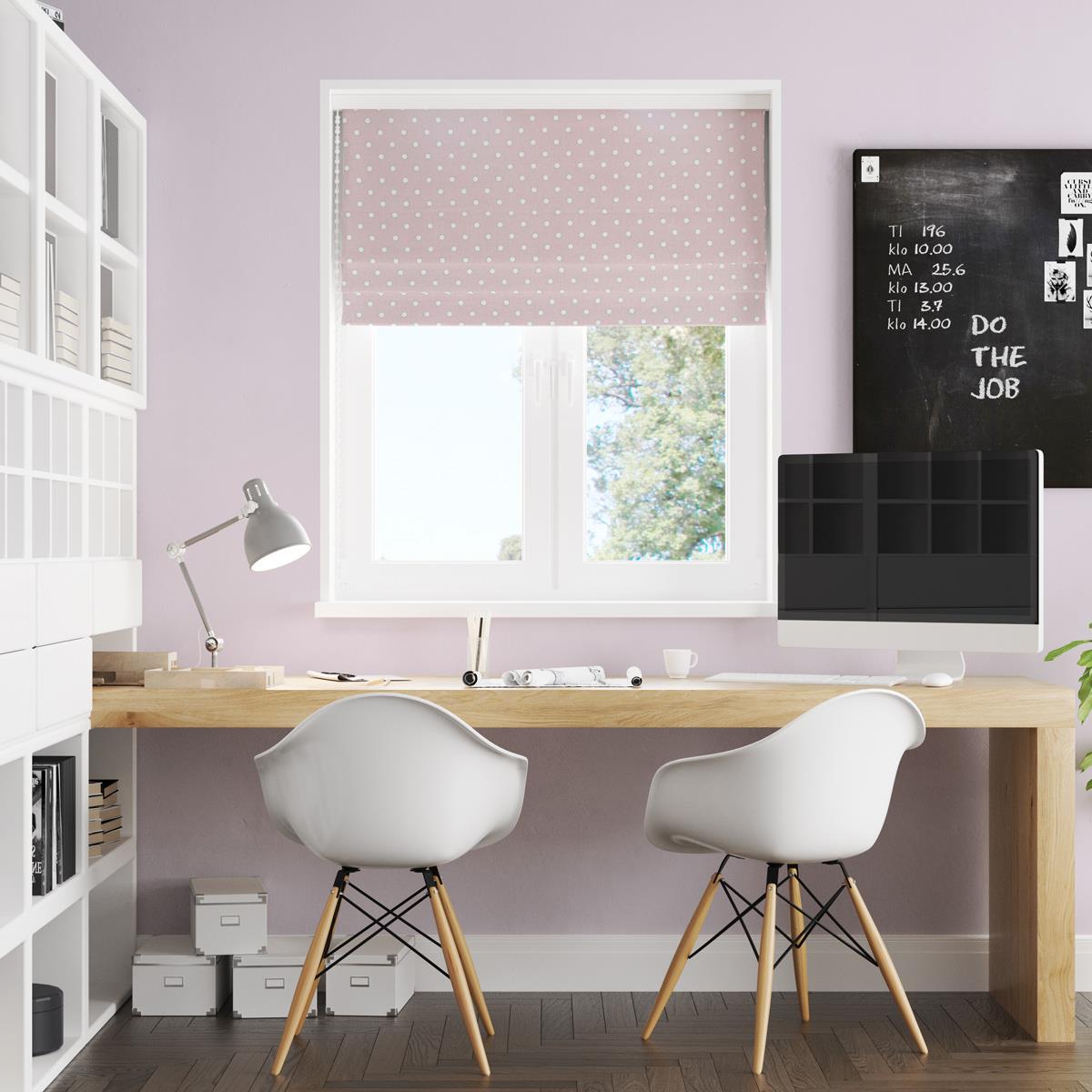 Full Stop Bon Bon Made To Measure Roman Blind by Style Furnishings